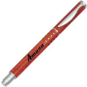 Techna - Rosewood Roller Ball Pen Features 24 Precision Drilled Holes Near Tip
