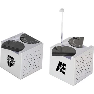The Cube - Cube Shape Am/fm Desk Radio Folds Into A Perfect Cube Paperweight For Your Desk