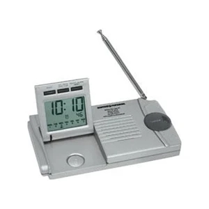 Slim Traveler - Am/fm Radio/alarm Clock/flashlight With Stop Watch Function