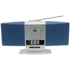 Butterfly - Am/fm Desk Radio With Lighted Calendar Alarm Clock And Dual Speakers