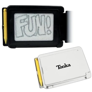 Magnetic Magic Slate With A Magic Pen To Draw And A Slide Lever To Erase