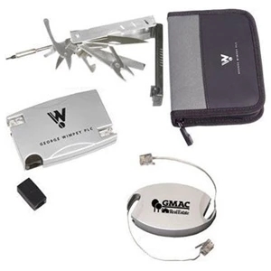 With 10' Rj11 Phone Line Adapter With Coupler - 17 Function Computer Tool Set