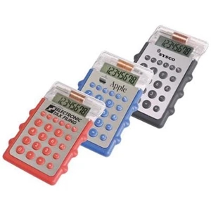 Shake-to-charge - Rechargeable Calculator With Ergonomic Rubber Grip And Keys