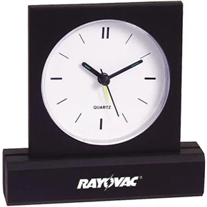 Rectangular Base Desk Clock With Alarm Features A Slim And Elegant Design