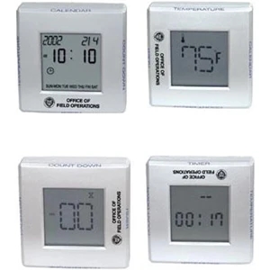 Magic 4-function Talking Clock With Electronic Thermometer And Calendar