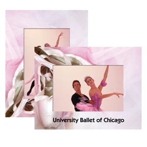 Paper Easel Frame, Holds Either A 4" X 6" Or 5" X 7" Photo (ballet Paper)