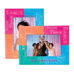 Paper Easel Frame, Holds Either A 4" X 6" Or 5" X 7" Photo (dance Paper)