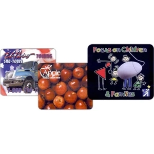 In The Image - Non-skid Mouse Pad With Best Quality Open Cell Rubber Back And Soft Cloth Top