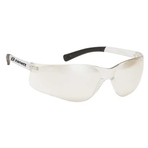 Indoor/outdoor Lens With Clear Frame. Lightweight Wrap Around Safety Glasses