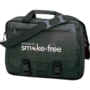 Executive Leatherette Portfolio With Zippered Main Compartment And More