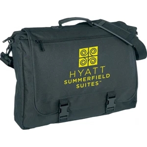 All Purpose Brief Bag With Zippered Main Compartment And An Organizer Section