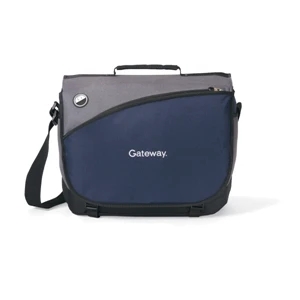 Freestyle - Navy Blue - Computer Messenger Bag With Padded Shoulder Strap