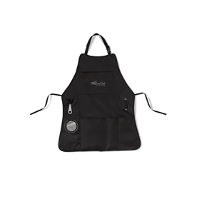 Grill Master - Black - Apron Kit With Detachable Bottle Opener, Padded Oven Mitt And Towel