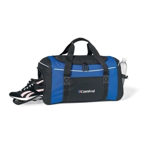 Victory - Royal Blue - Sport Bag With Top Grab Handles And End Shoe Tunnel