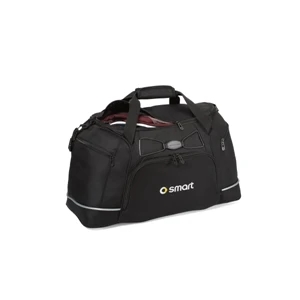 Contour - Black - Duffel Bag With Padded, Removable And Adjustable Shoulder Strap