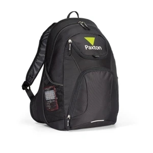 Quest - Black - Computer Backpack With Large Main Compartment And Padded Computer Sleeve