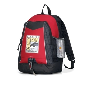Impulse - Red - Sporty Backpack With Adjustable, Padded Shoulder Straps And Top Grab Handle