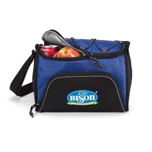 Royal Blue - Six-pack Cooler With Heat Sealed Interior And Adjustable Shoulder Strap