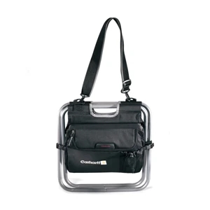 Spectator - Black - Spectator Cooler Chair With Durable Metal Frame With Padded Seat
