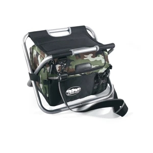 Spectator - Camouflage - Spectator Cooler Chair With Durable Metal Frame With Padded Seat