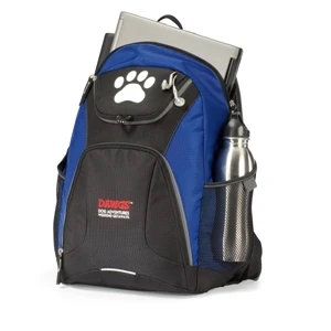 Quest - Royal Blue - Computer Backpack With Large Main Compartment And Padded Computer Sleeve