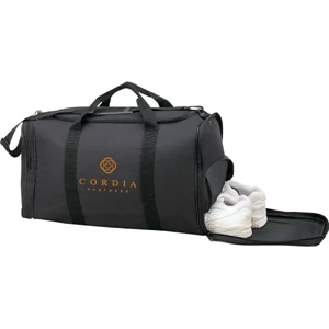 Sport Duffel With Large Main Compartment, Adjustable Shoulder Strap, 600d Polyester