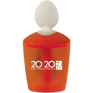 Orange - Paper Clip Dispenser With Memo Holder. Closeout. Available While Supplies Last