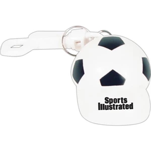 Soccer Cap Bottle Opener Keychain. Closeout Price! Available While Supplies Last!