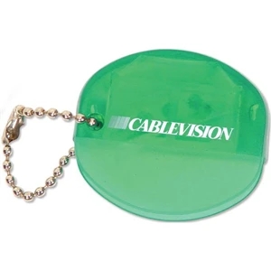 Green - Cd Opener Keychain. Closeout Price! Available While Supplies Last