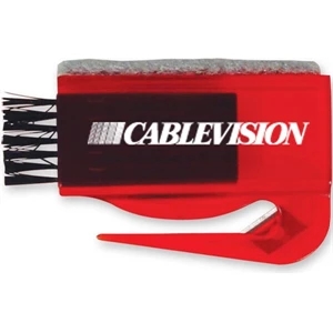 Red - Screen Sweeper, Keyboard Brush & Letter Opener Combo. Closeout Price!