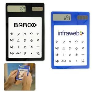 1 Working Day - See-through Solar Powered Calculator With An Invisible Plastic Touch Pad