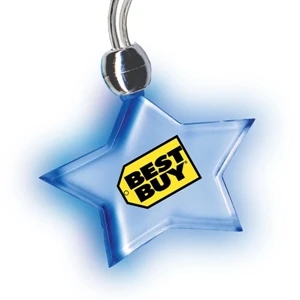 Glo Gear - 3 Working Days - Star - Light Up Pendant Necklace With A Brilliant Glow. Factory Direct
