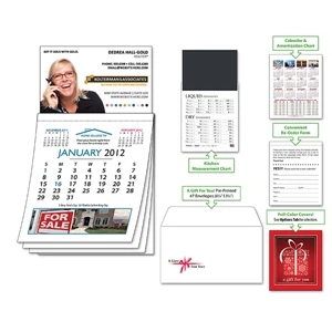 Magna-cal (tm) - Magnet - Business Card R.e. Calendar-jan. 2013. Avail. To Ship: 9/1/12 Thru 2/14/13