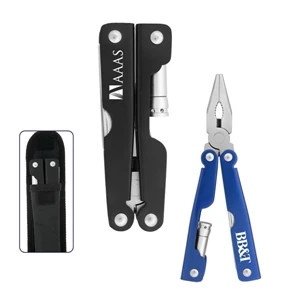 50 Working Days - Large 8 Function Stainless Steel Multi Tool With Flashlight And More