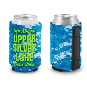 Kolder Kaddy (tm) - Four Color Fold Flat Can And Bottle Holder Made Of High Quality Neoprene Material