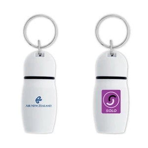 Staccato (tm) - 3 Working Days - Waterproof Key Chain Case For Pill, Ear Plugs, Sensitive Items