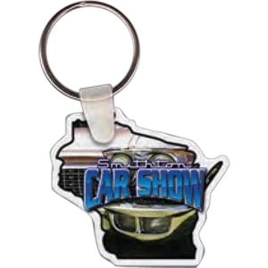 Wisconsin Key tag - Full Color
