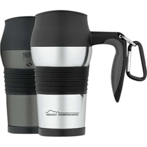 Nissan (r) - Leak-proof 14 Oz./410ml Stainless Steel Travel Mug, Non-slip Scratch-resistant Base