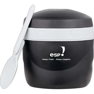 Snak Jar (tm) - Container With Collapsible Spoon, Durable Wall Foam Insulated