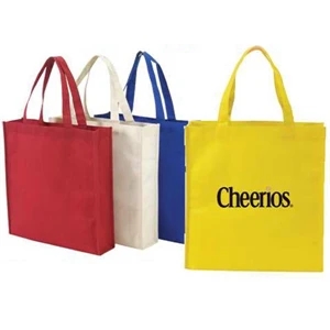 Silkscreen - Small Non-woven Tote Bag Made Of 90 Gram Non-woven Polypropylene, 16" Handles