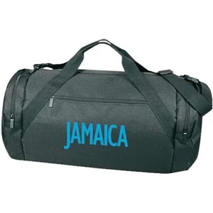 Embroidery - Polyester Large Roll Bag With Zippered Front Pocket And Carrying Handles