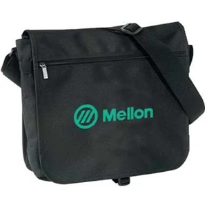 Silkscreen - Medium Messenger Bag With Adjustable Shoulder Strap And Buckle Closure