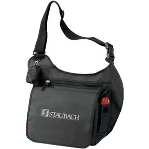 Silkscreen - Messenger Style Brief Bag With Cell Phone Pocket, Coin Pouch And Strap