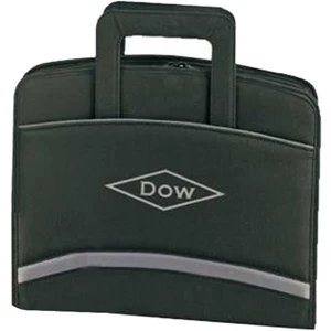 Silkscreen - Zippered Organizer Padfolio With 1" Capacity 3-ring Binder And Zipper Closure