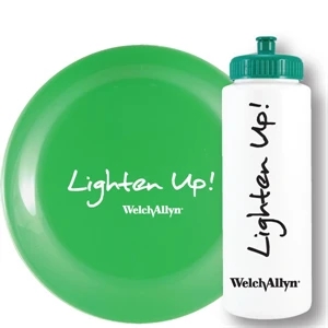 Bottle Flyer Kit - 32 Oz Sports Water Bottle,9" Flying Disc In Mesh Bag