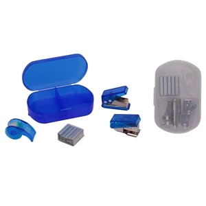 Hole Punch, Stapler & Tape Office Set