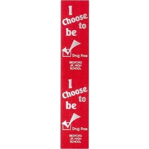 I Choose To Be - Drug Free! - Continuous Print Drug Free 2" Premium Grade Ribbon