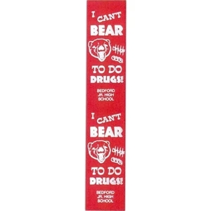 I Can't Bear To Do Drugs! - Continuous Print Drug Free 2" Premium Grade Ribbon