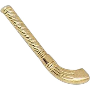 Hockey Stick - Stock Design Award Pin With Clutch Back Attachment For Secure Mounting