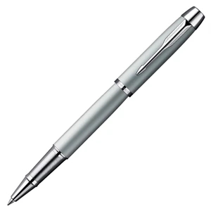 Parker Im - Silver - Luxurious Roller Ball Pen With The Finest Lustrous Finish And Chrome Trim